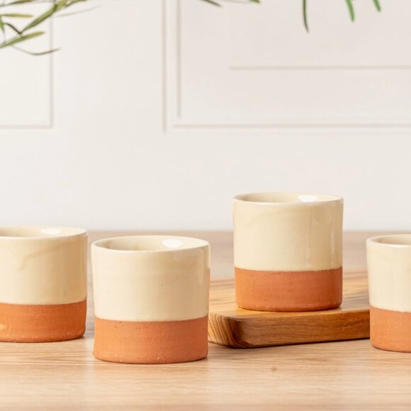 Moroccon terracotta cups (5) - Picture 2 of 2